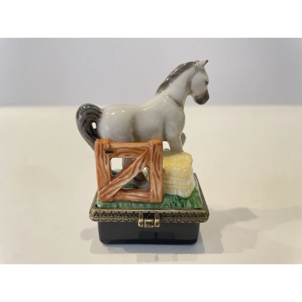 Arabian Horse PHB Porcelain pez serving box